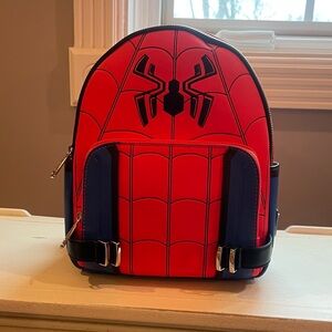 Loungefly Spider-Man Red and Blue Backpack